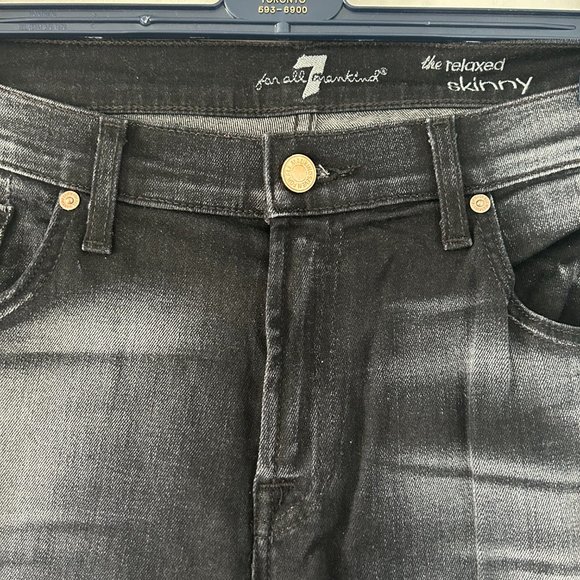 🇺🇸 7 For All Mankind The Relaxed Skinny Jeans (NWOT) - Picture 5 of 14